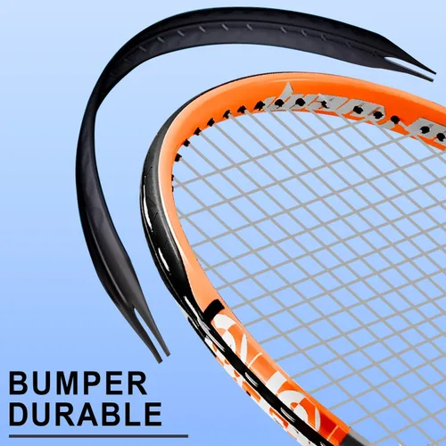 Miniatura 2 de bo'weiqi Juego de raquetas de tenis recreativas de 27 pulgadas para 2 jugadores, raquetas de tenis ligeras preencordadas para principiantes, incluye