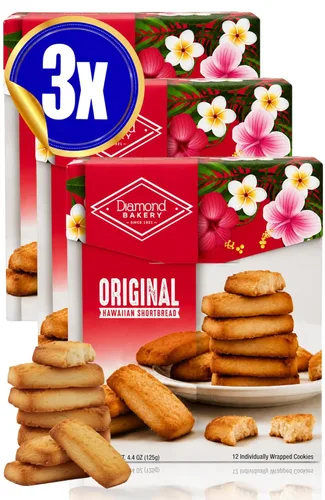 Miniatura 8 de Galletas de mantequilla hawaianas, originales 4.4 onzas (4.41 oz)