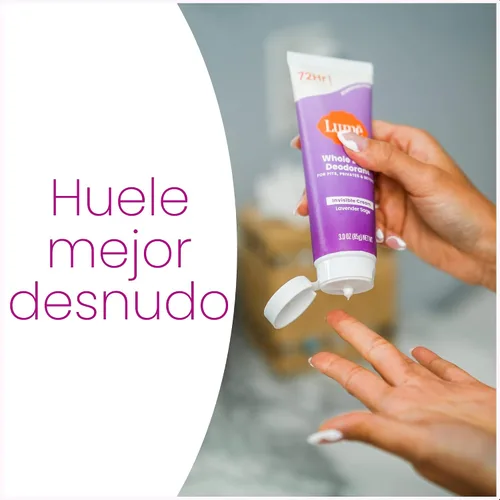 Miniatura 8 de Lume Desodorante para todo el cuerpo - Tubo de crema invisible - Control de olor durante 72 horas - Sin aluminio, sin bicarbonato de sodio, seguro