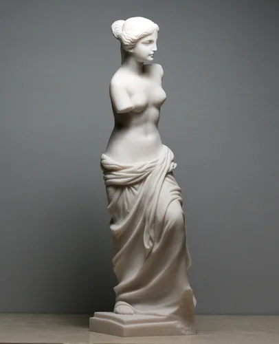 Miniatura 8 de Afrodita Venus De Milo Diosa de la Belleza Estatua de Alabastro Escultura Desnuda Mujer