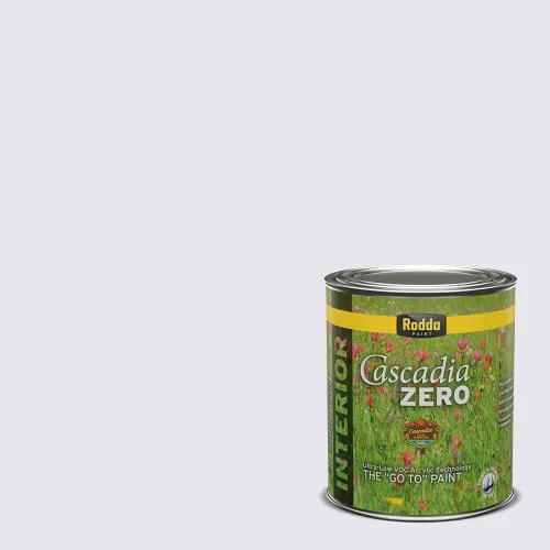 Miniatura 92 de Rodda Paint CASCADIA ZERO - Pintura plana e imprimación para interiores en uno, cuarto de galón, rosa Mullen