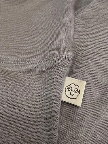 Miniatura 7 de Woolino Pantalones de mameluco con pies para bebé, 100% lana merina, pantalones para recién nacido con pies para bebé niño y niña