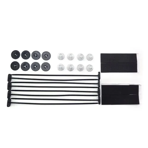 Miniatura 2 de Kit de montaje de ventilador de radiador eléctrico, compatible con ventilador de refrigeración eléctrico de 7 a 16 pulgadas y enfriador