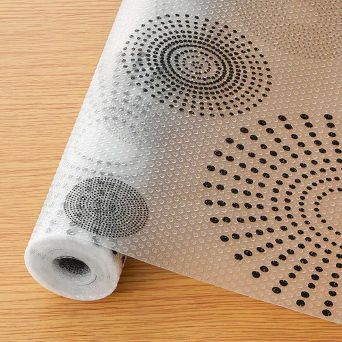 Miniatura 9 de Cooyes Revestimiento de Estante para Gabinetes de Cocina – Forro de Cajón Impermeable No Adhesivo – Material EVA Duradero Papel de Estante Fácil