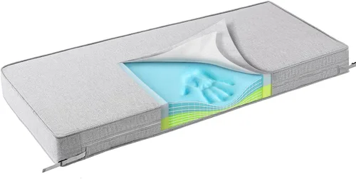 Miniatura 8 de SUNROX Cojín de banco de espuma de gel con lazos, almohadillas universales para banco de espuma ultra duraderas resistentes al agua FadeShield