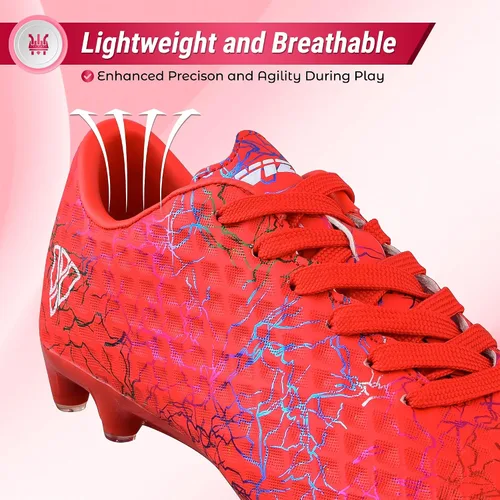 Miniatura 8 de Vizari Zodiac Firm Ground Soccer Cleats Boys Girls Lightweight Youth Football Shoes Durable Molded TPU Outsole Superior Traction on Grass & Turf