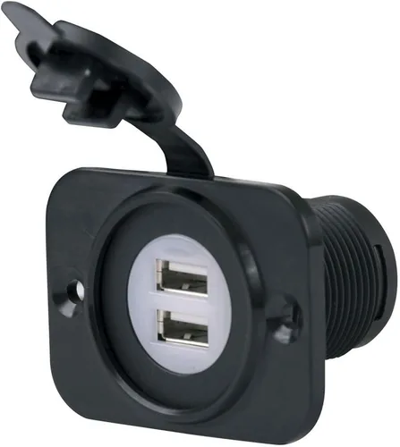 Marinco Receptáculo de cargador USB dual 12VDUSB 12-24V