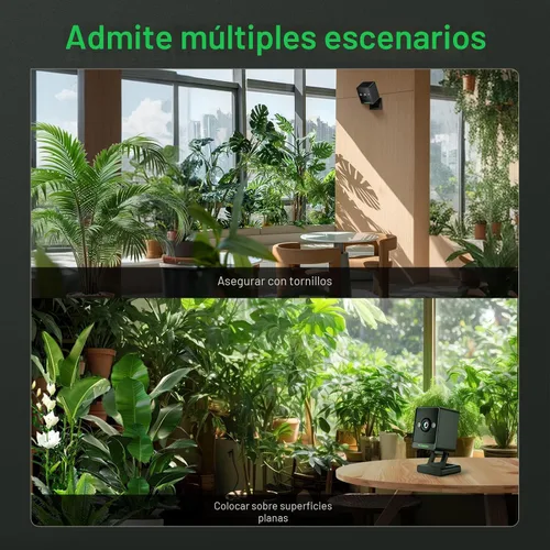 Miniatura 9 de VIVOSUN GrowCam C4, cámara inteligente WiFi 2K QHD para carpa de cultivo y caja de cultivo inteligente VGrow, compatible con WiFi de 2.4GHz