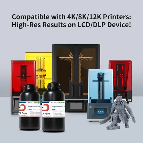 Miniatura 4 de Siraya Tech Blu Tough - Resina para impresora 3D con alta resistencia y precisión, fácil de imprimir, fuerte y alta resolución, versátil y fácil