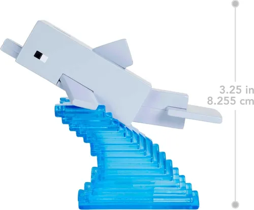 Miniatura 5 de Minecraft Craft-A-Block - Figuras surtidas, auténticos personajes de videojuegos pixelados, juguete coleccionable para armar, explorar y sobrevivir
