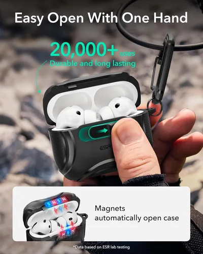 Miniatura 4 de ESR Funda para AirPods Pro 3 (2025) y ESR para AirPods Pro 3 Case (2025) Lock