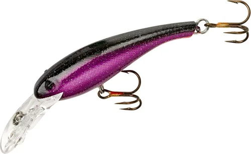 Cotton Cordell Wally Diver Walleye Crankbait Señuelo de pesca púrpura (Purple Demon)