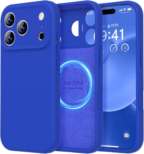 Miniatura 152 de LOVE 3000 Compatible con Funda para iPhone 15, [Cámara de Cobertura Completa de Silicona Suave] [Protección contra Caídas de 8 pies], Forro de Negro