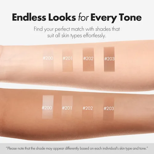 Miniatura 5 de ELROEL Blanc Cover Cream Stick V White – Barra de base de maquillaje coreana que cambia de color con Volufiline – Cobertura media a completa