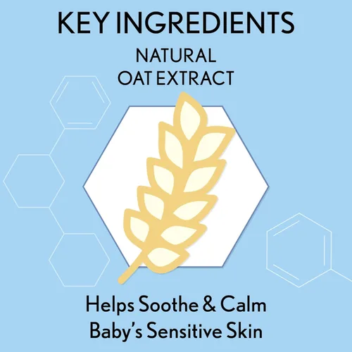 Miniatura 4 de Aveeno Baby Toallitas sensibles con aloe y extracto de avena natural para cara, parte inferior, manos y cuerpo, pH equilibrado, hipoalergénico