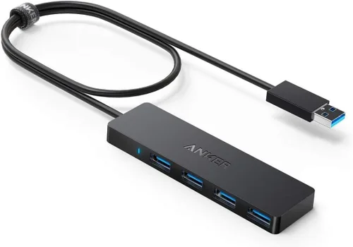 Miniatura 11 de Anker 4-Port USB 3.0 Ultra Slim – Puerto de catos para MacBook, Mac Pro/mini, iMac, Surface Pro, XPS, Notebook PC, pendrives, unidades de disco