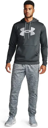 Miniatura 4 de Under Armour - Sudadera de polar con capucha, para hombre, con logotipo grande