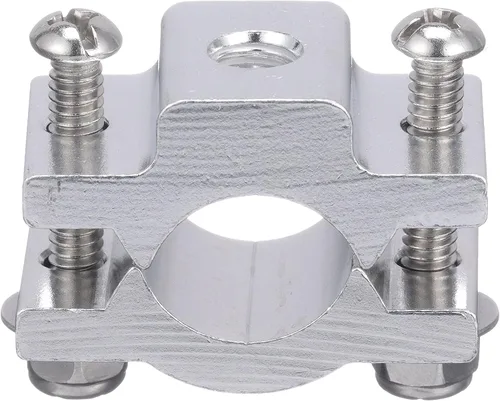 Miniatura 4 de Attwood 5074-3 Sure-Grip Rod Holder Mounting Base — Clamp-On Rail Base, Fits Round Rail Up to 7/8-In. Diameter, Extruded Aluminum