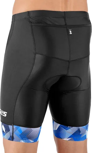 Miniatura 7 de SLS3 Triathlon Shorts Mens - Padded Tri Shorts Mens Triathlon Shorts - 2 Pocket FX Triathalon Shorts, Medium Compression