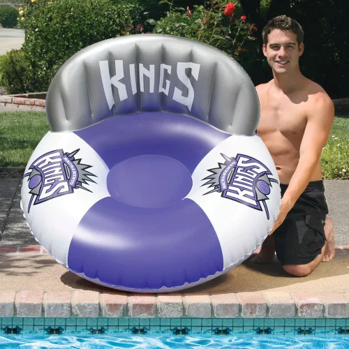 Miniatura 2 de Poolmaster Flotador inflable de lujo grande de la NBA para adultos Reyes de Sacramento