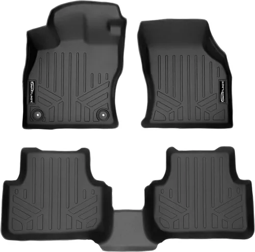 Miniatura 17 de Maxliner - Alfombrilla para todo tipo de clima, para carga, detrás de la tercera fila, para Volkswagen Atlas 2018-2025 2-Negro