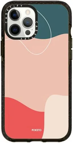 Miniatura 41 de Funda CASETiFY Impact para iPhone 12 Pro Max - Blanco Nubes - Negro Claro Nubes Blancas