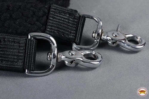 Miniatura 3 de HILASON Trenzado de algodón plano cuerda cuerda gatillo 1" X 7 pies Carreras de caballos Barril Regalos