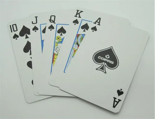 Miniatura 5 de Copag Juego de 2 mazos auténticos repartidos en WSOP usados de plástico naipes Bridge Standard Index