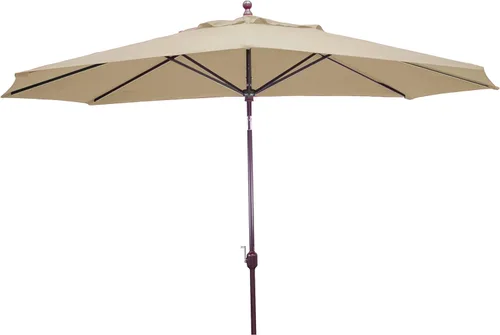 Galtech Sombrilla premium de 11 pies con inclinación automática, para patio, piscina, cubierta de sombra para exteriores (8 pies x 11 pies, marco de