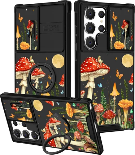 Miniatura 175 de Funermei Funda para teléfono Samsung Galaxy Note 10 Plus – Funda femenina bonita para niñas, diseño inspirador estético con funda para cámara