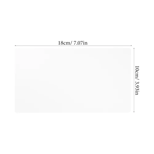 Miniatura 6 de EXCEART Tapete de impresión de bolígrafo 3D, tablero de dibujo transparente, paquete de 10 plantillas de 7.08 x 3.93 pulgadas para niños