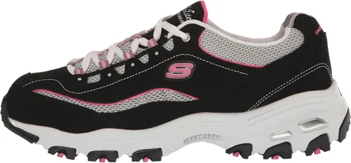 Miniatura 12 de Skechers D'Lites-Life Saver - Tenis de espuma viscoelástica con cordones para mujer