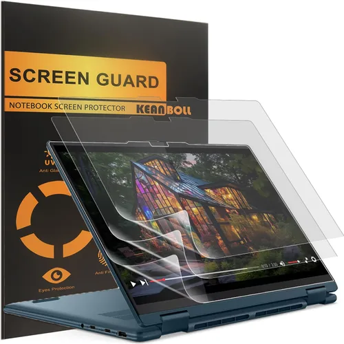 Miniatura 12 de KEANBOLL Paquete de 2 protectores de pantalla anti luz azul para Lenovo Yoga 7 / 7i 14 Pulgadas 2-en-1 Laptop táctil (/14IML9/14AHP9/14ARP8/14IRL8)