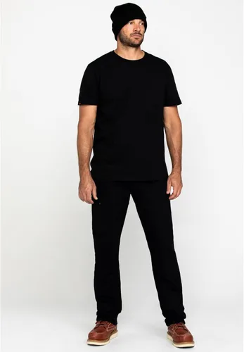 Miniatura 6 de ARIAT Rebar M4 Relaxed Durastretch Made Tough Double Front Stackable - Pantalón de pierna recta para hombre