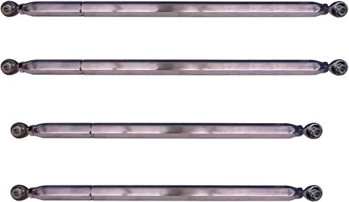 Miniatura 6 de SuperATV Brazos de radio traseros de aluminio Billet para Polaris RZR XP Turbo S / S4 (2018+) No funciona con parachoques traseros Polaris