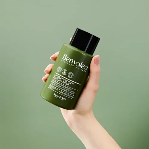 Miniatura 4 de ALFAPARF MILANO Benvoleo - Acondicionador rico en hidratación para cabello seco, limpio, vegano, cuidado sostenible del cabello, hidrata, hidrata