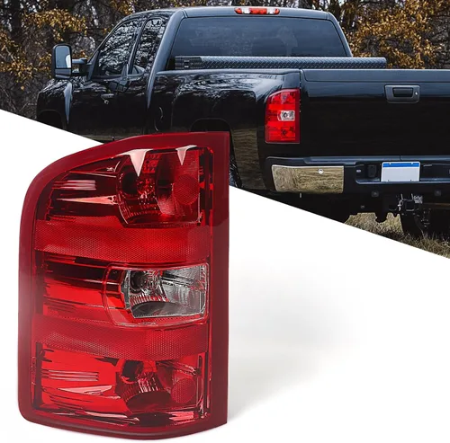 Miniatura 6 de Ensamble de luz trasera derecha Huray para Chevy Silverado 2007-2013 1500 2500 HD 3500 HD lámpara de freno trasera estilo OE 25958483 GM2801207