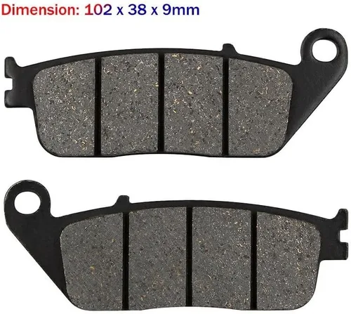 Miniatura 2 de Piezas de la motocicleta Pastillas de freno delanteras traseras Discos para Kawasaki J 125 SE/ABS SE J300 KLE 300 650 Ver-sys EN AFF Z 650 750 800 E