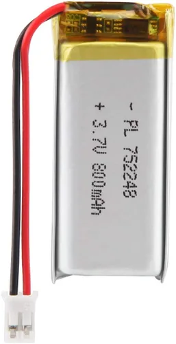 Miniatura 41 de 3.7V 100mAh Batería de Polímero de Iones de Litio Recargable Li-ion Li-Po con Conector 2P PH 2.0mm de Pitch