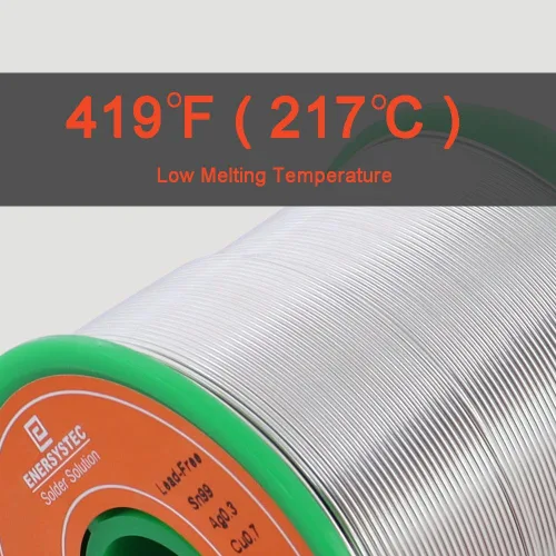 Miniatura 4 de Alambre de soldadura sin plomo núcleo de colofonia delgado calibre Soldadura 0.02 Diámetro Electrónica fina Alambre de soldadura Desplomo Soldadura