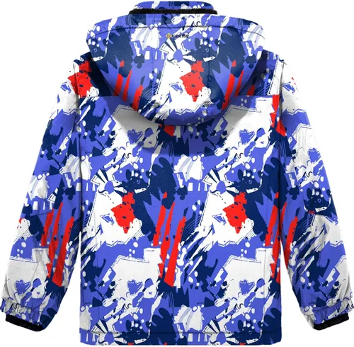 Miniatura 2 de Chaqueta de esquí impermeable para niño con capucha GEMYSE