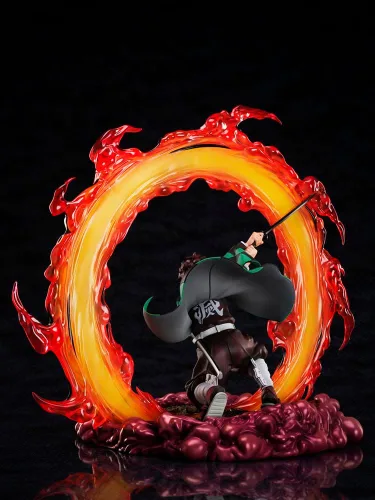 Miniatura 5 de Aniplex Demon Slayer: Kimetsu no Yaiba 1/8 Tanjiro Kamado Estatua 11.0 in
