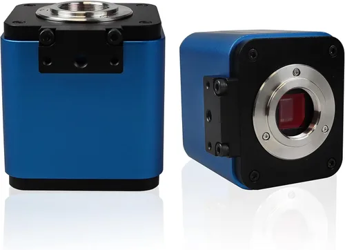 VDT1080H 1080P 60FPS HDMI+WiFi Color CMOS Auto-Focus C-Mount Microscopio Cámara, 5MP Foto-Captura para imágenes independientes y PC, adaptador de