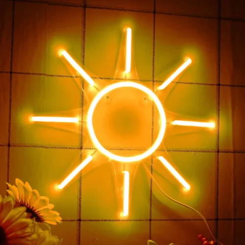 Miniatura 9 de AdvPro Muestra brillante del neón del silicón LED de la flexión de la decoración del sitio del sol - azul - st16s33-fnu0012-b