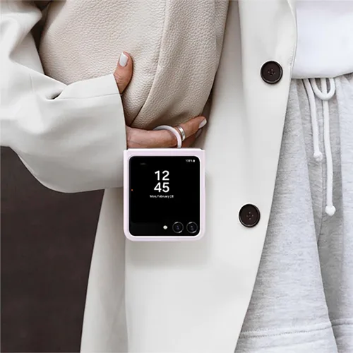 Miniatura 11 de Samsung Galaxy Z Flip5 AI, teléfono celular Android desbloqueado de 512GB, diseño plegable compacto, control con una mano, mejores selfies, gran