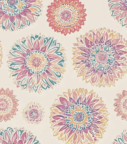 Miniatura 7 de Papel tapiz bohemio para despegar y pegar, papel de contacto floral vintage oscuro, papel de pared retro de flores botánicas autoadhesivo