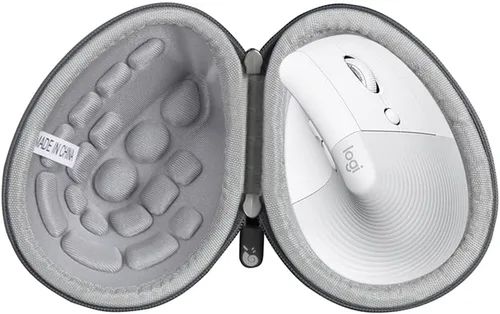 Miniatura 9 de Funda de viaje rígida Hermitshell para ratón vertical ergonómico Logitech Lift (Negro, Funda para ratón para diestros)