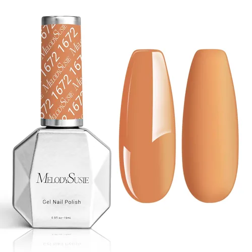 Miniatura 61 de MelodySusie Esmalte de uñas de gel grueso color rosa nude, 0.5 fl oz removible con remojo UV LED Funny Bunny esmalte de gel rosa, regalo de Navidad