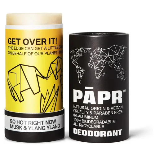Miniatura 11 de PAPR-Desodorante natural en embalaje de papel sostenible sin residuos, desodorante vegano para hombres y mujeres, sin fragancia artificial, aluminio