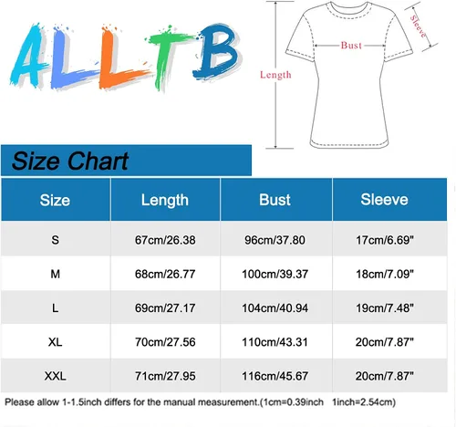 Miniatura 6 de ALLTB Treat People with Kindness - Camisa de mujer con bordado inspirador gráfico para profesoras, camisetas casuales de manga corta positivas